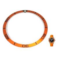 Bisel En Aluminio Para Reloj Omega Serie007 Color Naranja #2 segunda mano   México 