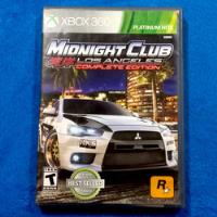 Midnight Club: Los Angeles -sin Manual Para Xbox 360 segunda mano   México 