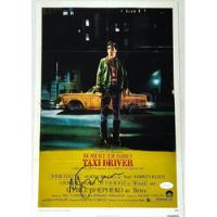 Autografo Martin Scorsese Taxi Driver Firmado Poster Cartel segunda mano   México 