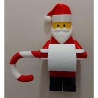 Porta Rollo De Papel De Baño Tipo Lego Santa Navidad segunda mano   México 