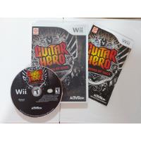 Guitar Hero Warriors Of Rock Wiioriginal Y De Uso  segunda mano   México 