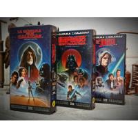 Trilogía Original Star Wars Vhs Vídeo Visa. segunda mano   México 