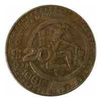 Moneda Numismática Mexicana $20 Pesos 1981. Cultura Maya segunda mano   México 