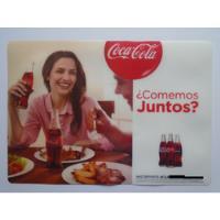 Mantel Individual Comemos Juntos Coca Cola 2013 segunda mano   México 