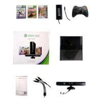Consola Xbox 360 E Microsoft + Caja + 3 Juegos + Kinect segunda mano   México 