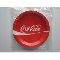Platos De Cartón Coca Cola 5 Piezas, usado segunda mano   México 
