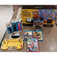 Usado, Wii U Super Mario Maker Deluxe Set + 2 Controles + 3 Juegos segunda mano   México 