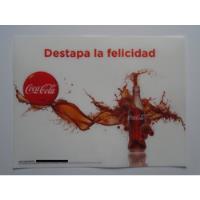 Mantel Individual Destapa La Felicidad Coca Cola 2011 segunda mano   México 