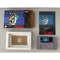 Super Mario World Juego Original (caja Y Manual Son Custom) segunda mano   México 