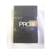 Sony Pro-x L-500 Videocassette Formato Beta Cerrado  segunda mano   México 