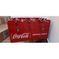 Hielera Coca Cola Futbolito Con Detalles Estéticos  segunda mano   México 