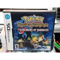 Pokemon Mystery Dungeon Explorers Of Darknes Ds,2ds,3ds,new3 segunda mano   México 