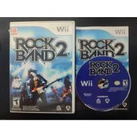 Rock Band 2 Nintendo Wii Original Físico Completo  segunda mano   México 