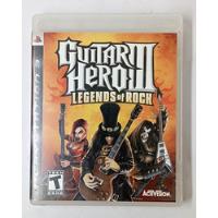 Usado, Guitar Hero Iii: Legends Of Rock Playstation 3 Rtrmx Vj segunda mano   México 