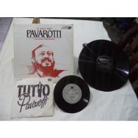 Pavarotti O Sole Mio 1982 Lp Y Single 45 Promo Mexicanos segunda mano   México 