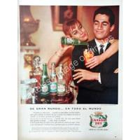 Cartel Retro Refresco Canada Dry. Spur Y Ginger Ale 1959 /3 segunda mano   México 