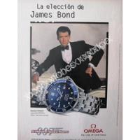 Cartel Relojes Omega Presenta 007 Y Pierce Brosnan 1997 segunda mano   México 