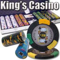 Estuche 500 Fichas D Clay 14 Grs Kings Casino  segunda mano   México 