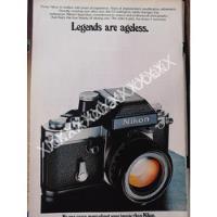 Usado, Cartel Retro Camaras Fotograficas Nikon F2 1980s /491 segunda mano   México 