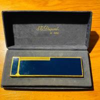 Encendedor De Escritorio Dupont De Paris Oro-azul Deluxe segunda mano   México 