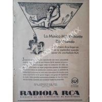 Cartel Retro Radios Radiola Rca 1920s /132 segunda mano   México 