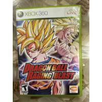 Dragon Ball Raging Blast Xbox 360 Microsoft Original Juego, usado segunda mano   México 