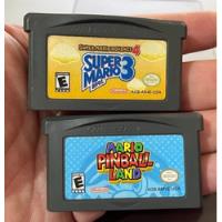 Super Mario Bros 3 Y Mario Pinball Land - Gameboy Advance, usado segunda mano   México 