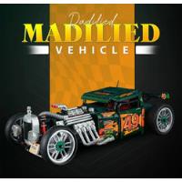Madilied Hot Rod 1949 Kbox 10509 Moc Lego Technic Con Motor segunda mano   México 