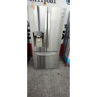 Hermoso Refrigerador French Dolor LG 25p Plata  segunda mano   México 
