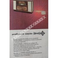 Cartel De Folleto Triptico Radios Y Consolas Telefunken 1960, usado segunda mano   México 