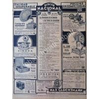 Cartel Retro Gramofonos Y Proyectores De 1926 /163 Argentina segunda mano   México 