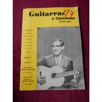 Guitarras Y Canciones #1 Cancionero Antiguo 60s Raro Revista segunda mano   México 