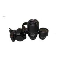  Nikon Kit D3400 + Lente 18-55mm + Lente 55-300mm segunda mano   México 