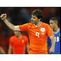 Jersey Países Bajos Euro 2016, #9 Van Nistelrooy, Original  segunda mano   México 