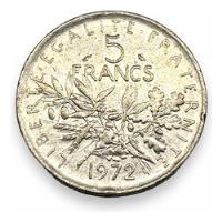 Usado, Moneda De Francia De 5 Francos Año 1972 segunda mano   México 