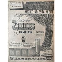 Cartel Publicidad Patriota Loteria Nacional 1942 segunda mano   México 