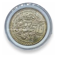 Moneda 50 Pesos 1982 Coyolxauhqui Templo Mayor De México segunda mano   México 
