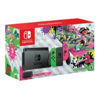 Nintendo Switch 32gb Edicion Limitada Splatoon 2 Rosa Verde segunda mano   México 