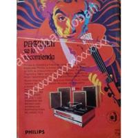 Cartel Retro Radio Tornamesa Philips 1977 50 Aniversario 163 segunda mano   México 