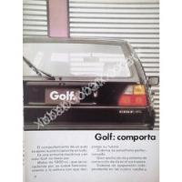 Cartel Retro Autos Volkswagen Golf Gl 1995 /686 segunda mano   México 