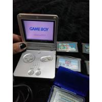 Gameboy Advance Con 6 Cassettes  segunda mano   México 