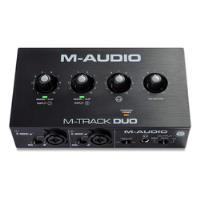 M-audio M-track Duo Interfaz De Audio Usb, Tarjeta De Sonido, usado segunda mano   México 