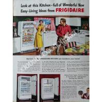 Cartel Retro Refrigeradores Frigidaire 1950 /135, usado segunda mano   México 