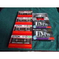 Tdk Sony Cassettes De Audio Vintage Lote, usado segunda mano   México 
