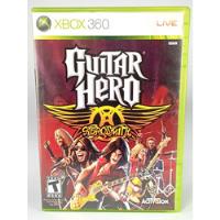 Guitar Hero Aerosmith Xbox 360 Envío Inmediato! segunda mano   México 