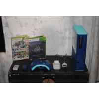 Xbox 360 Slim E Edición Especial Blue 500gb segunda mano   México 