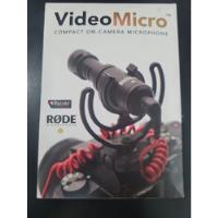 Micrófono Rode Videomicro Profesional Dslr Camara segunda mano   México 