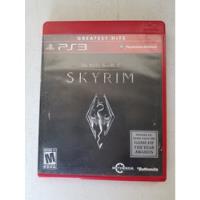 Skyrim The Elder Scrolls V Ps3 Formato Fisico  En Español segunda mano   México 