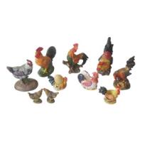 $ 10 Escultura Mini Figura Aves Gallo Decorativo Antigua.  segunda mano   México 