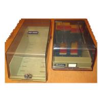 2 Caja Estuche ¡! Para Floppy Disk De 5 1/4 Pulgadas Vintage segunda mano   México 